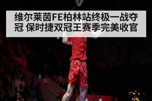 维尔莱茵FE柏林站终极一战夺冠 保时捷双冠王赛季完美收官